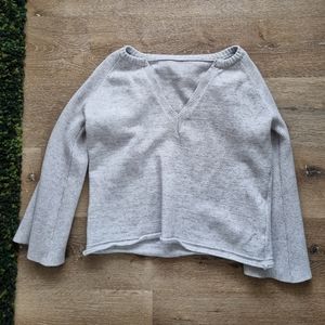 Gray warm sweater